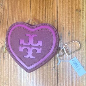 Tory Burch key fob coin pouch